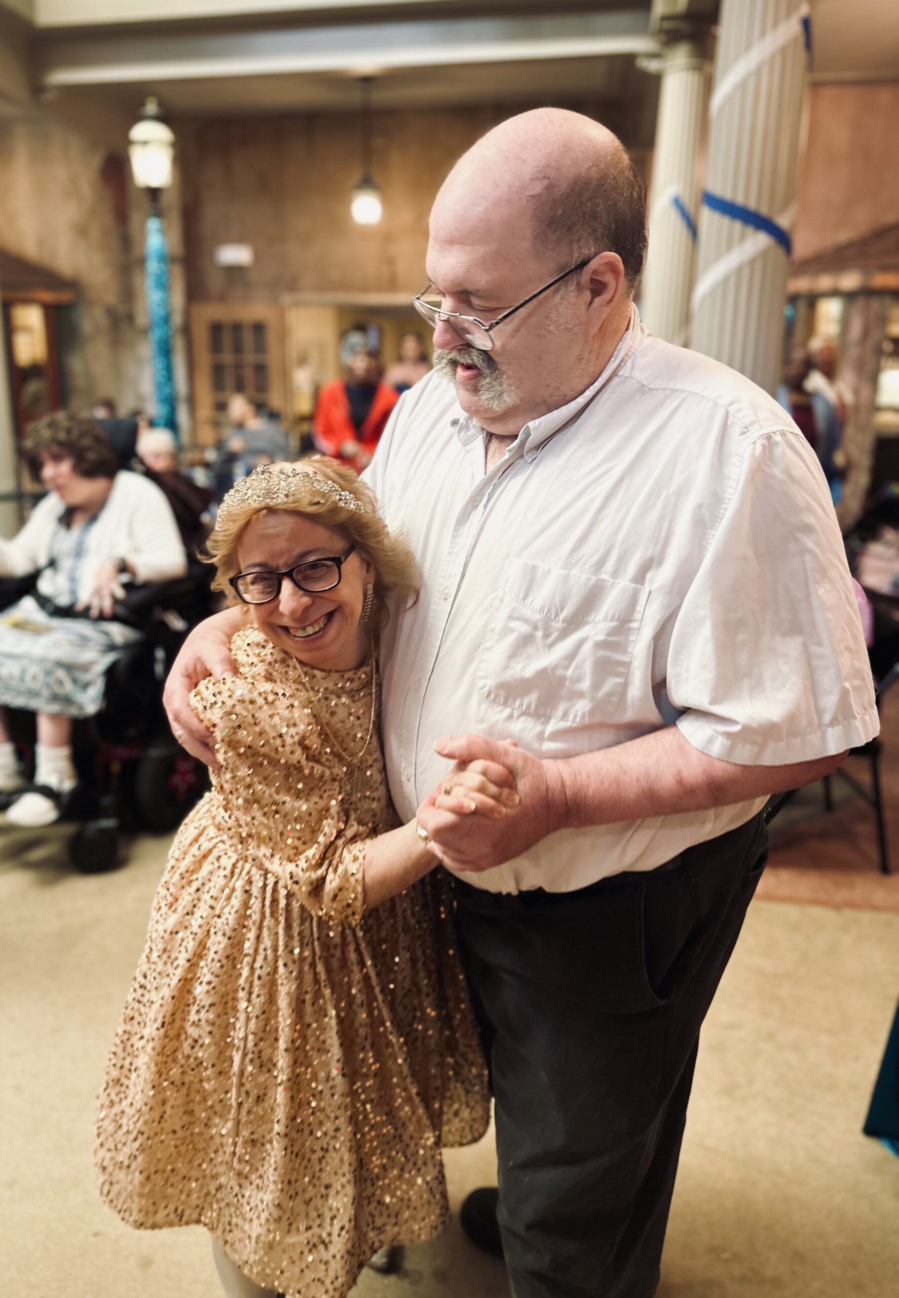St. Ann Center prom Barry and Francine